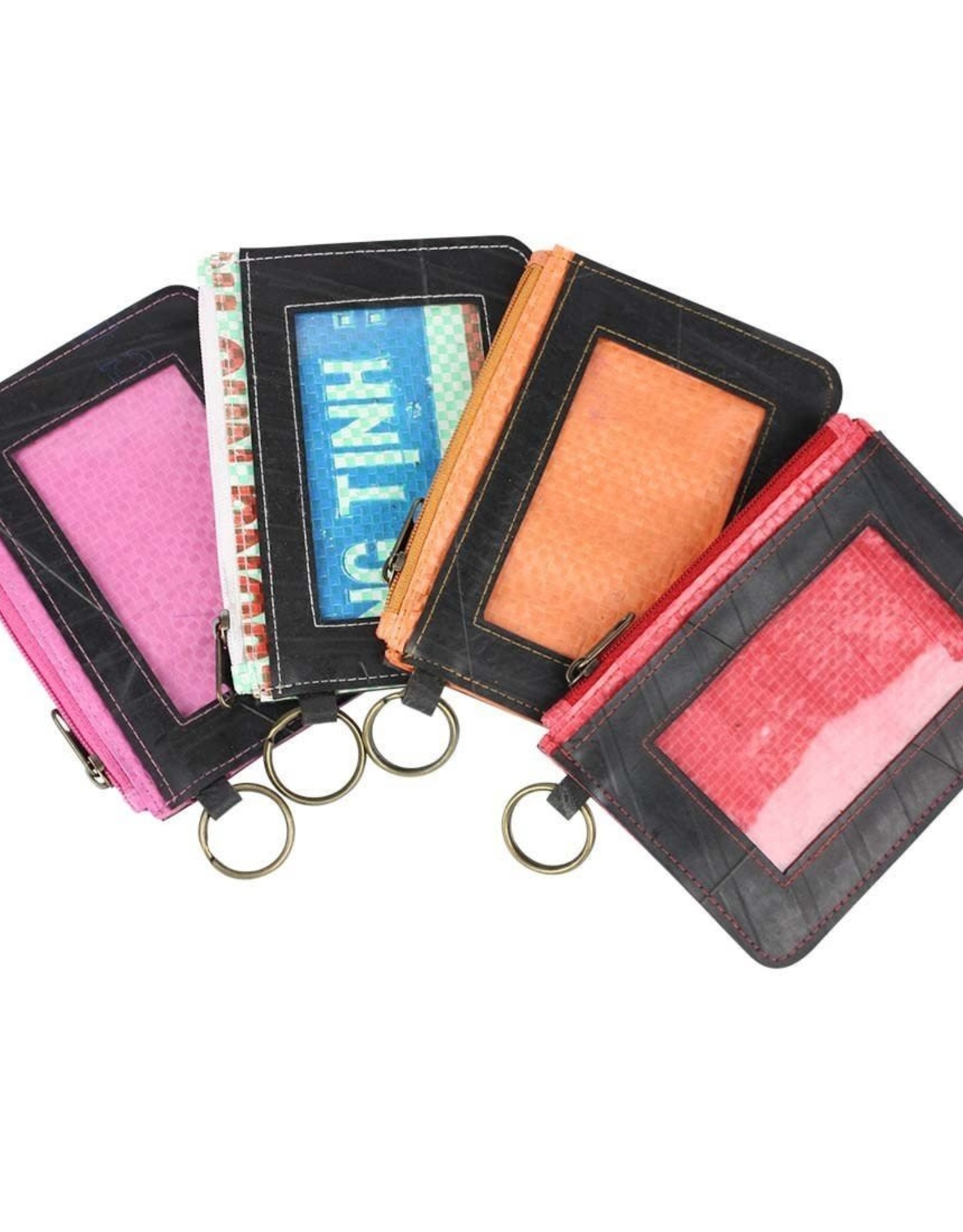 Malia Designs Recycled Tire ID Holders - Pink
