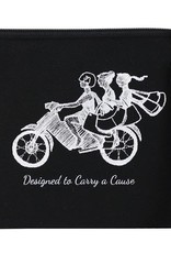 Malia Designs Statement Pouch Girls on Bike