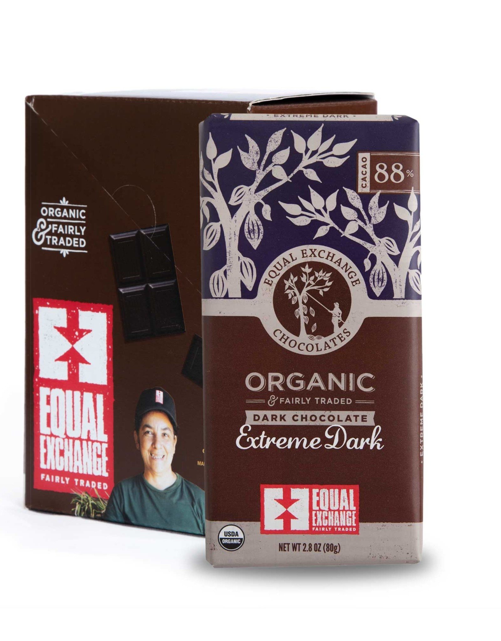 Equal Exchange Organic Extreme Dark Chocolate (88%)