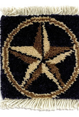 Bunyaad Pakistan Starlite Mug Rug Navy