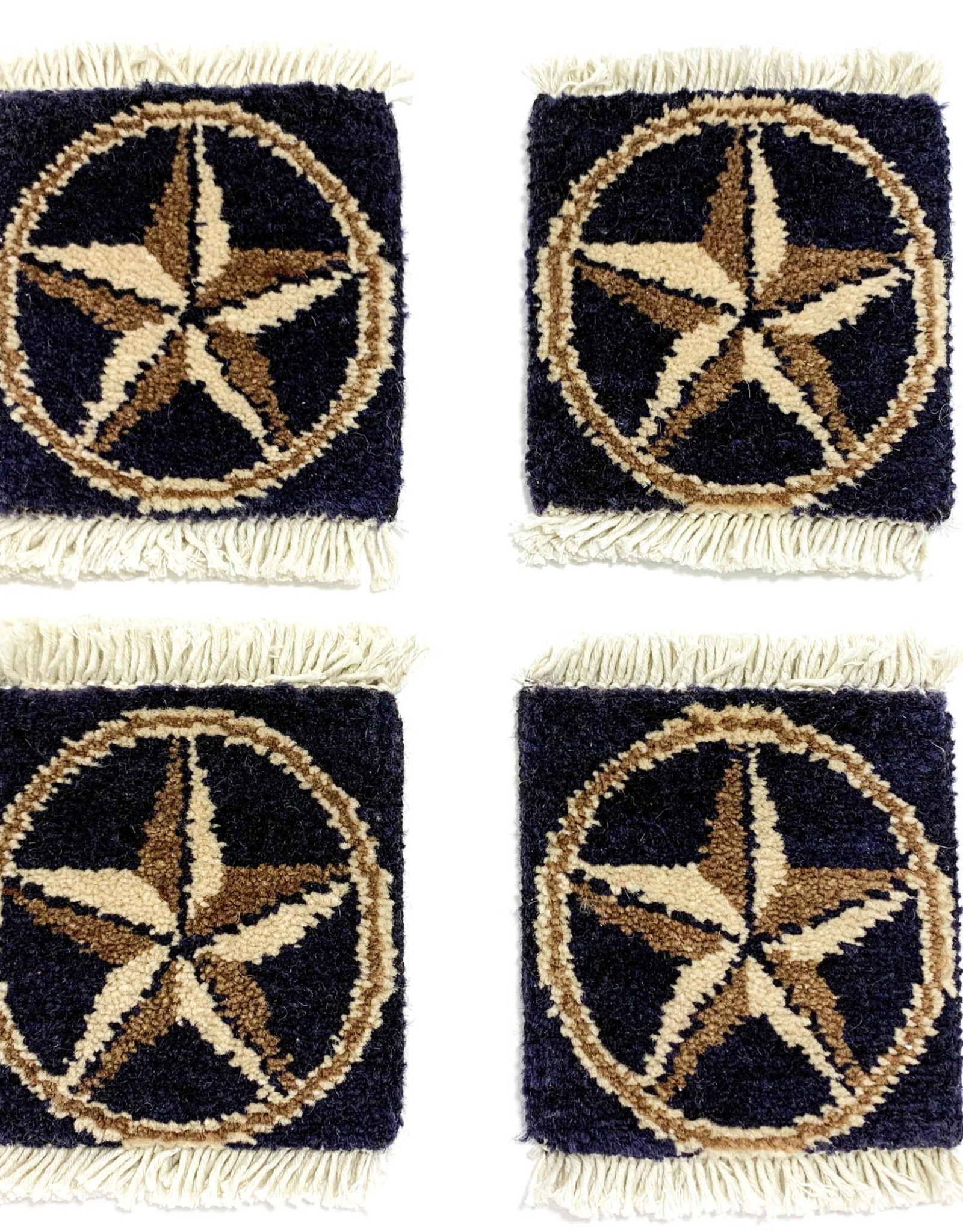 Bunyaad Pakistan Starlite Mug Rug Navy