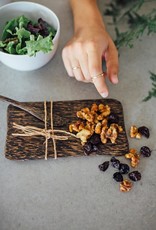 Ten Thousand Villages Palm Wood Serving Dish