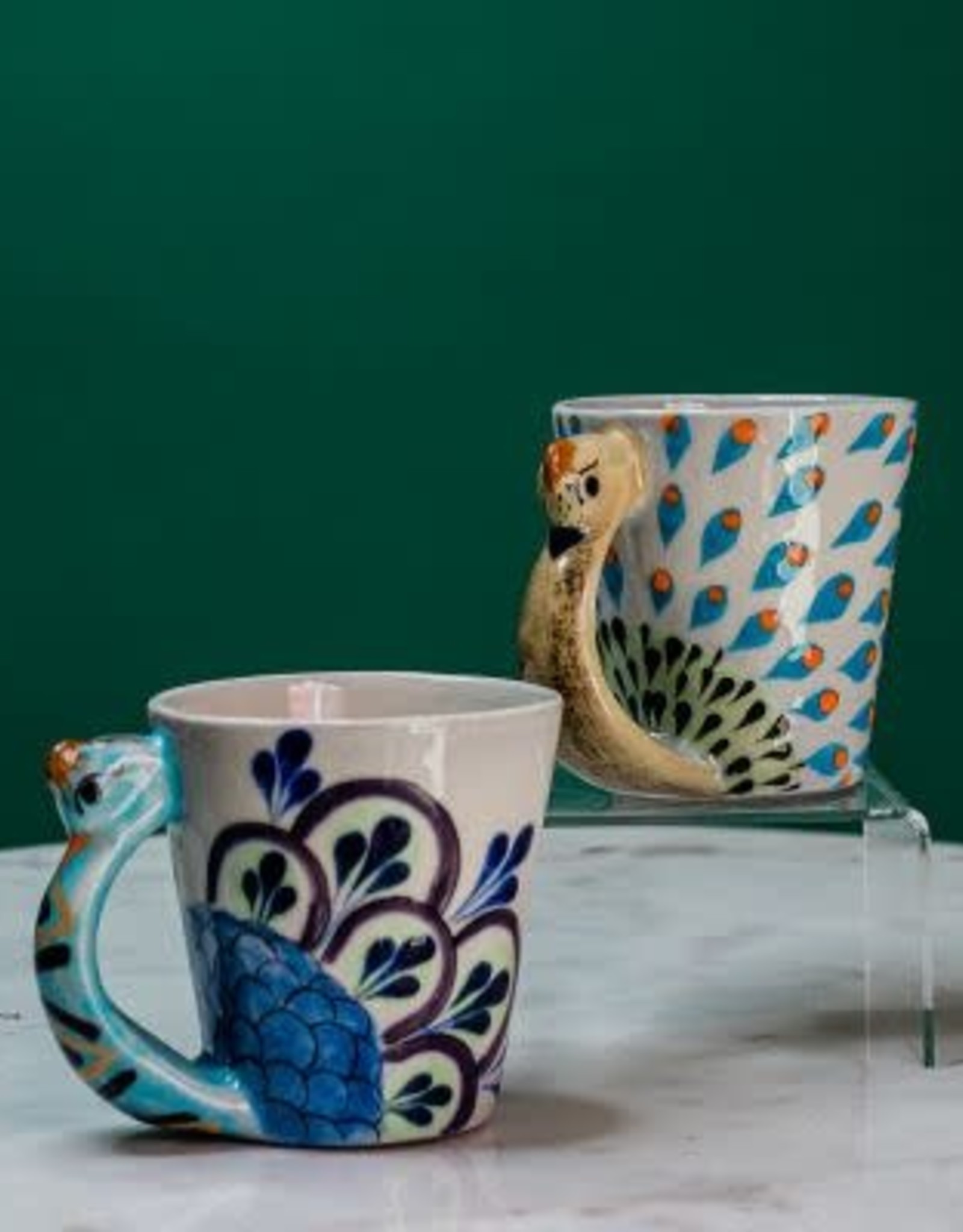 Lucia's Imports Pavo Real Coffee Mug