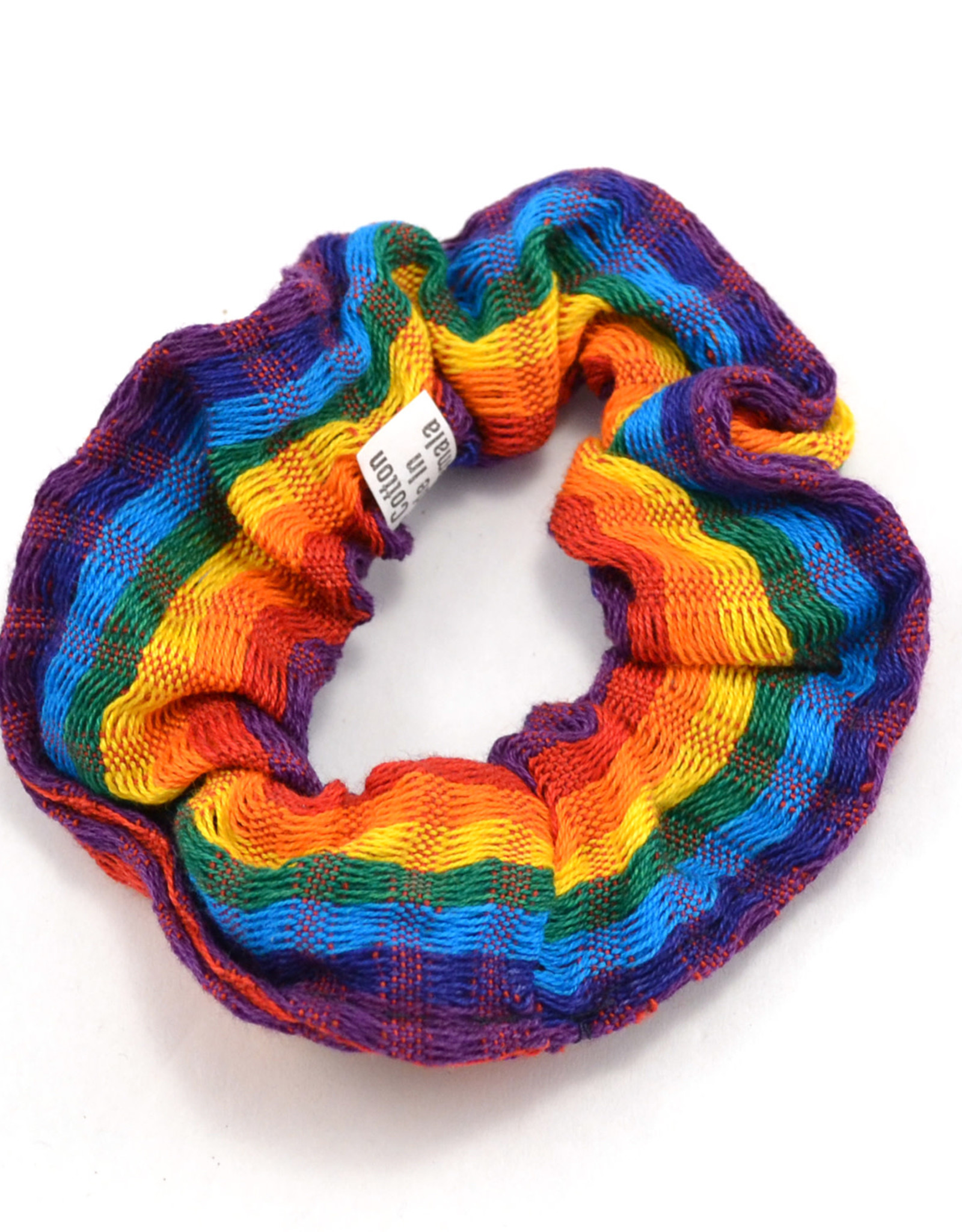 Lucia's Imports Scarf Scrunchies Rainbow