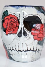 Lucia's Imports Sugar Skull Skeleton Mug