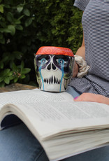 Lucia's Imports Sugar Skull Skeleton Mug