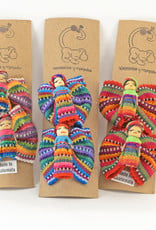 Lucia's Imports Worry Doll Barrette Set