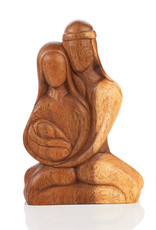 Serrv Acacia Carved Holy Family