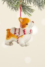 Serrv Corgi Ornament