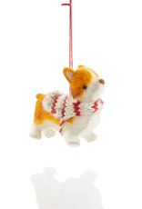 Serrv Corgi Ornament