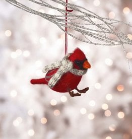 Serrv Cozy Cardinal Ornament