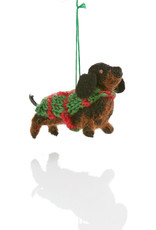 Serrv Dachshund Ornament