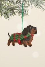 Serrv Dachshund Ornament