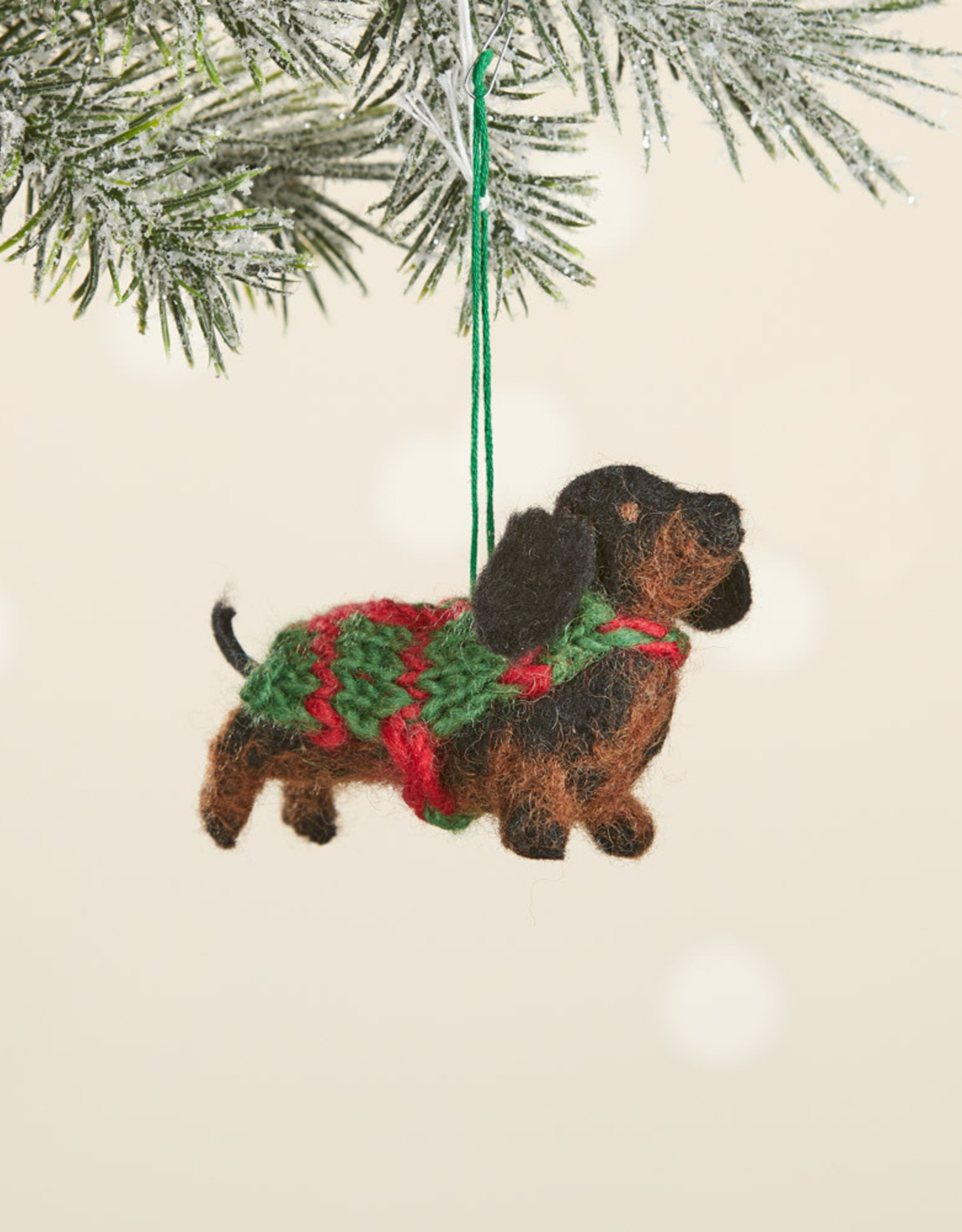 Serrv Dachshund Ornament