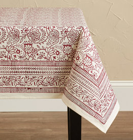 Serrv Cranberry Vine Tablecloth