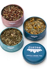 Justea Herbal Tea Trio Loose Leaf Tin