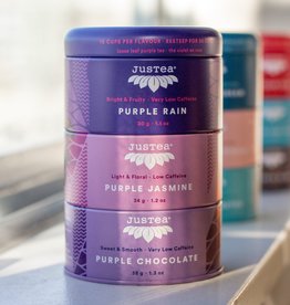 Justea Purple Tea Trio Loose Leaf Tin