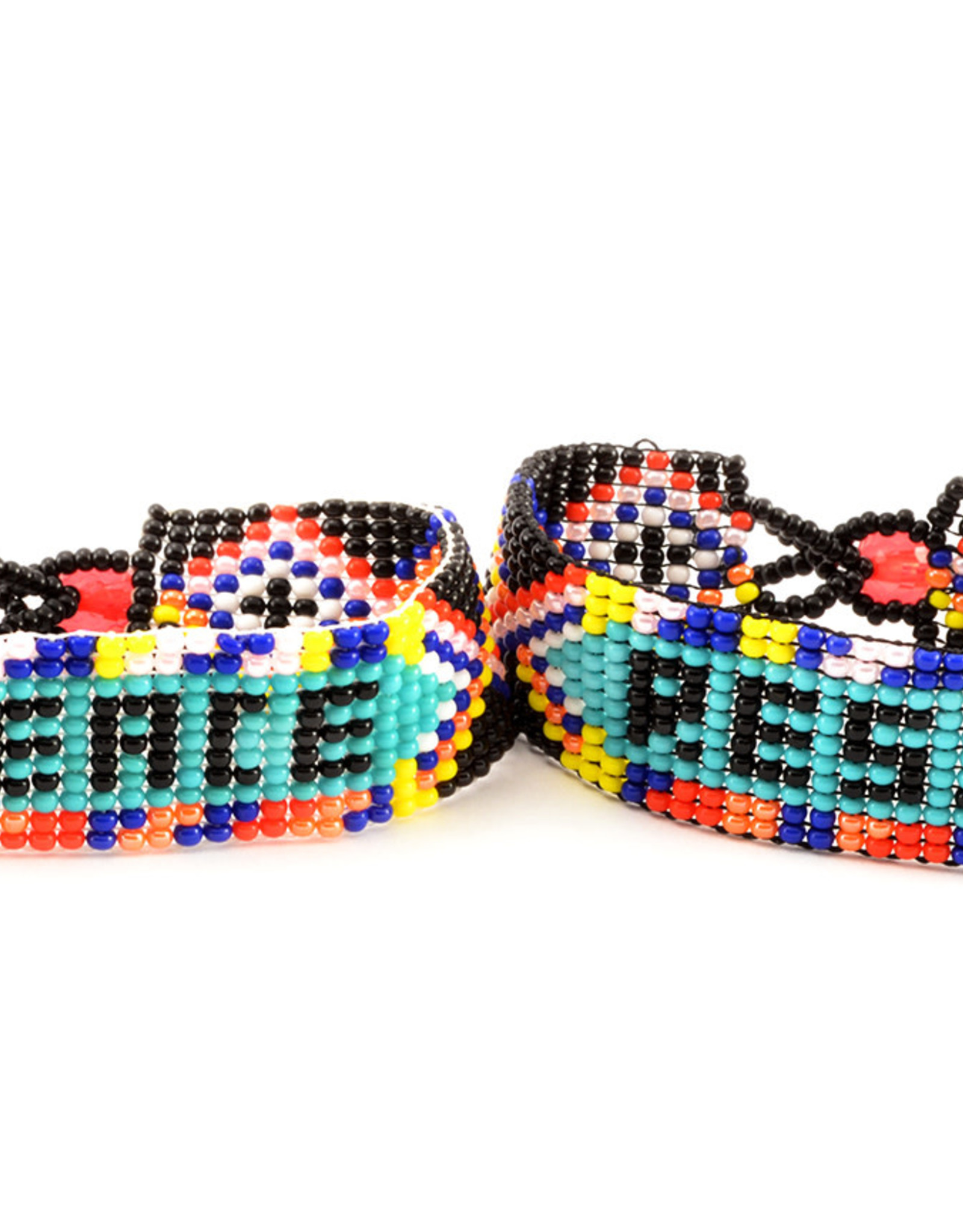 Lucia's Imports Resist Beaded Friendship Bracelet