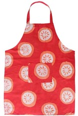 Global Mamas Apron Adult Citrus Papaya
