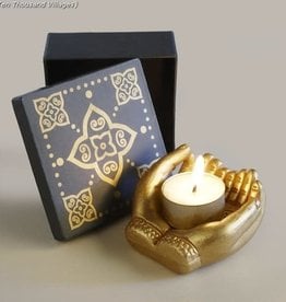 Ten Thousand Villages Sharing Light Candleholder