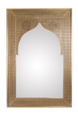 Mela Artisans Heritage Refined Gold Mirror