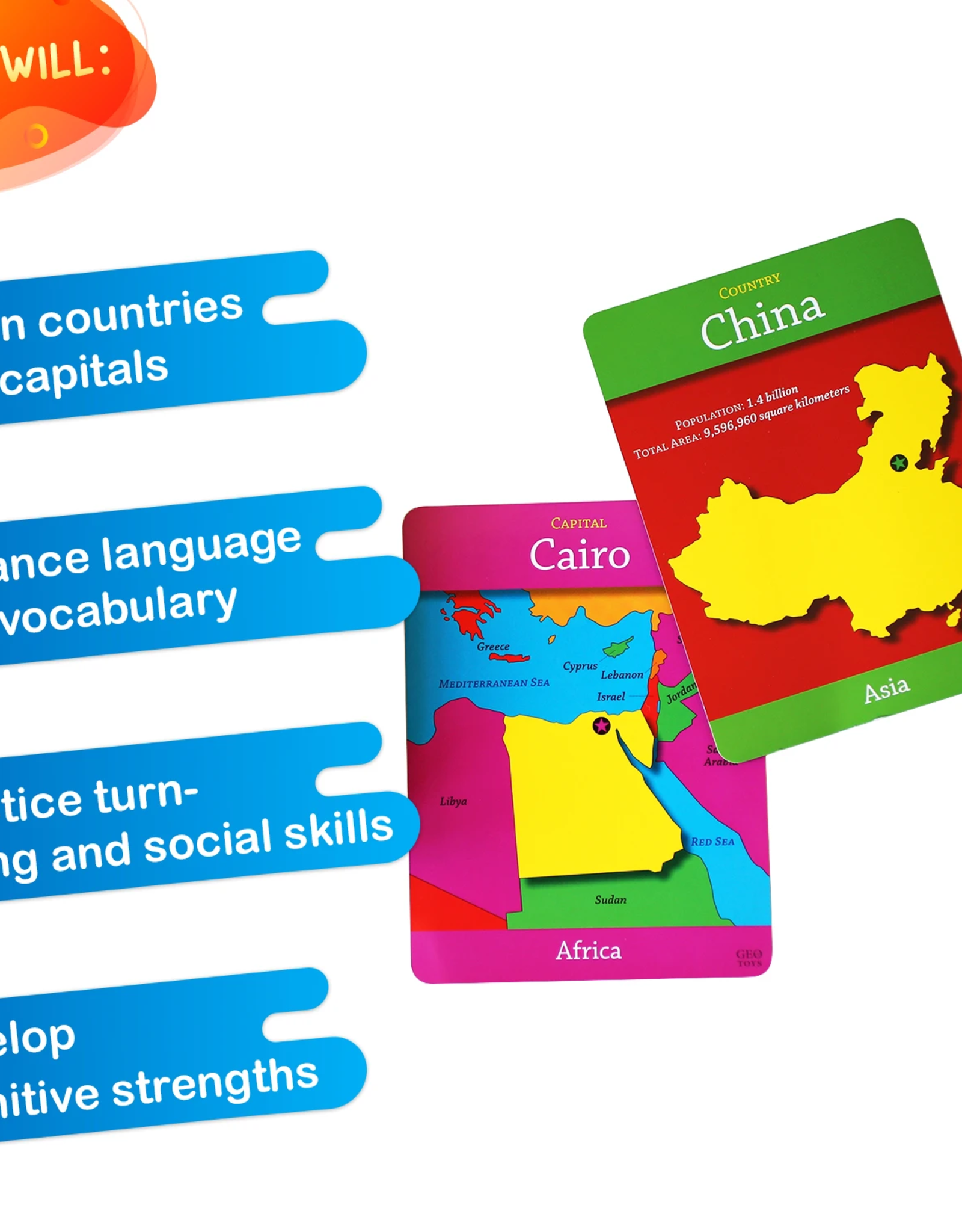 Geotoys GeoCards World