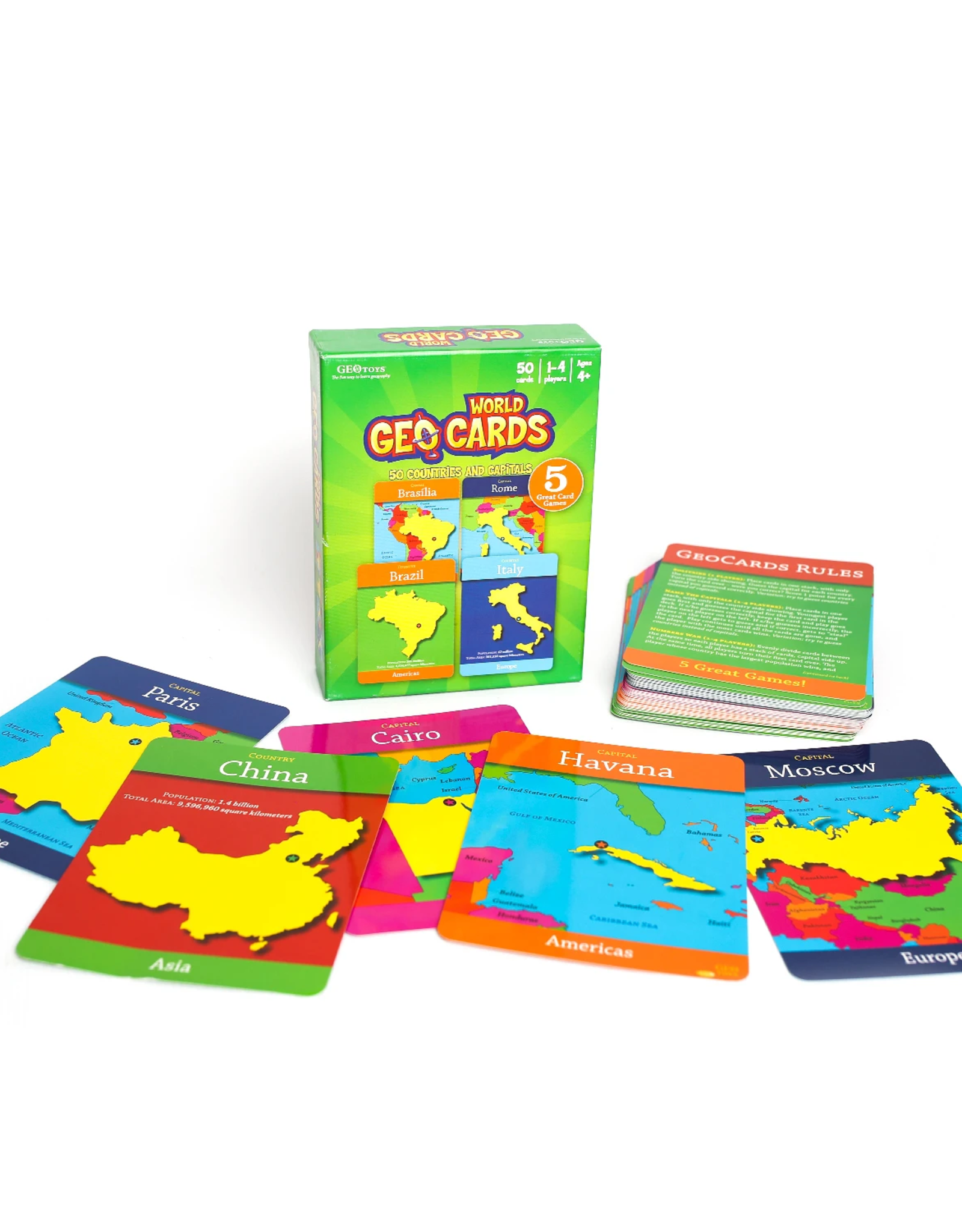 Geotoys GeoCards World