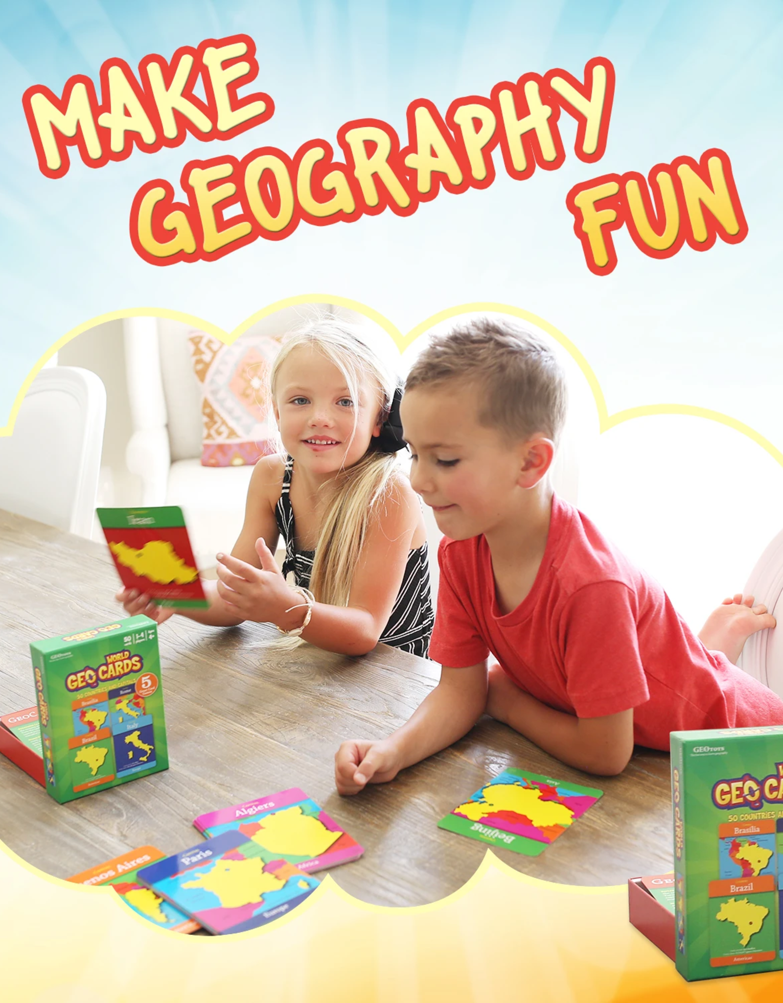 Geotoys GeoCards World