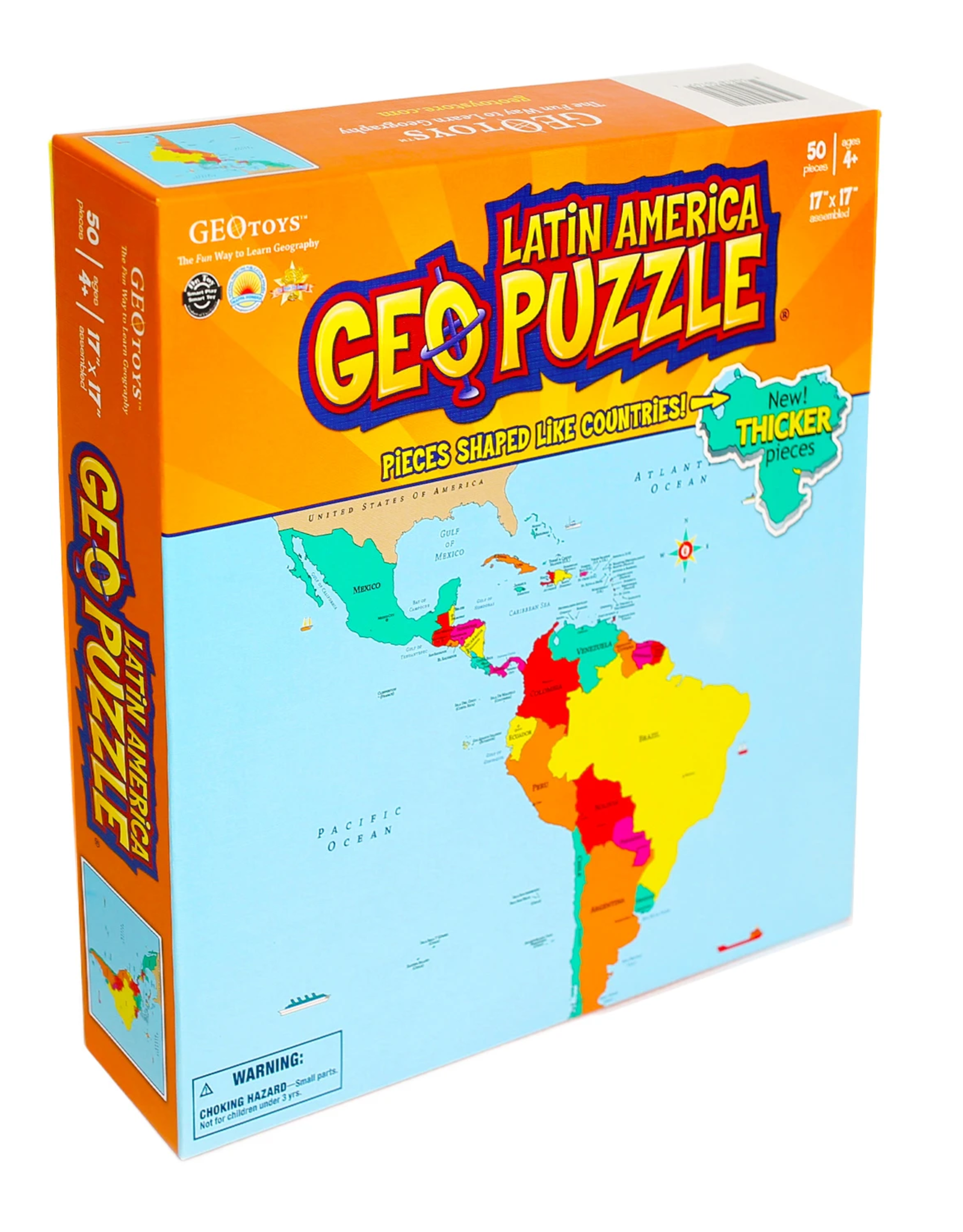 Geotoys GeoPuzzle Latin America