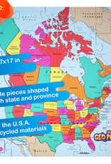 Geotoys GeoPuzzle USA and Canada