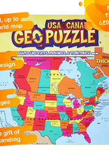 Geotoys GeoPuzzle USA and Canada