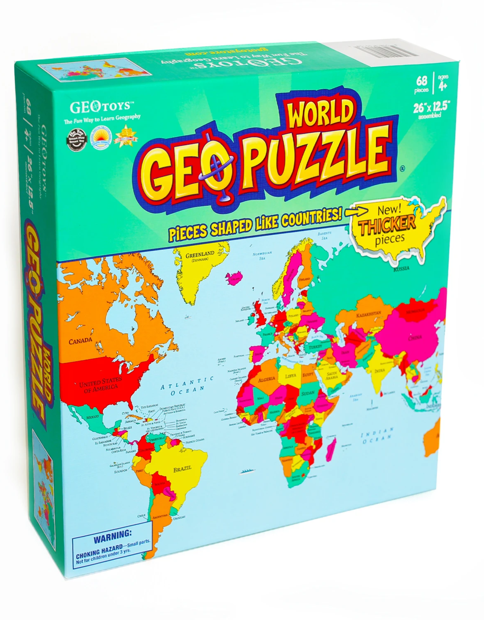 Geotoys GeoPuzzle World