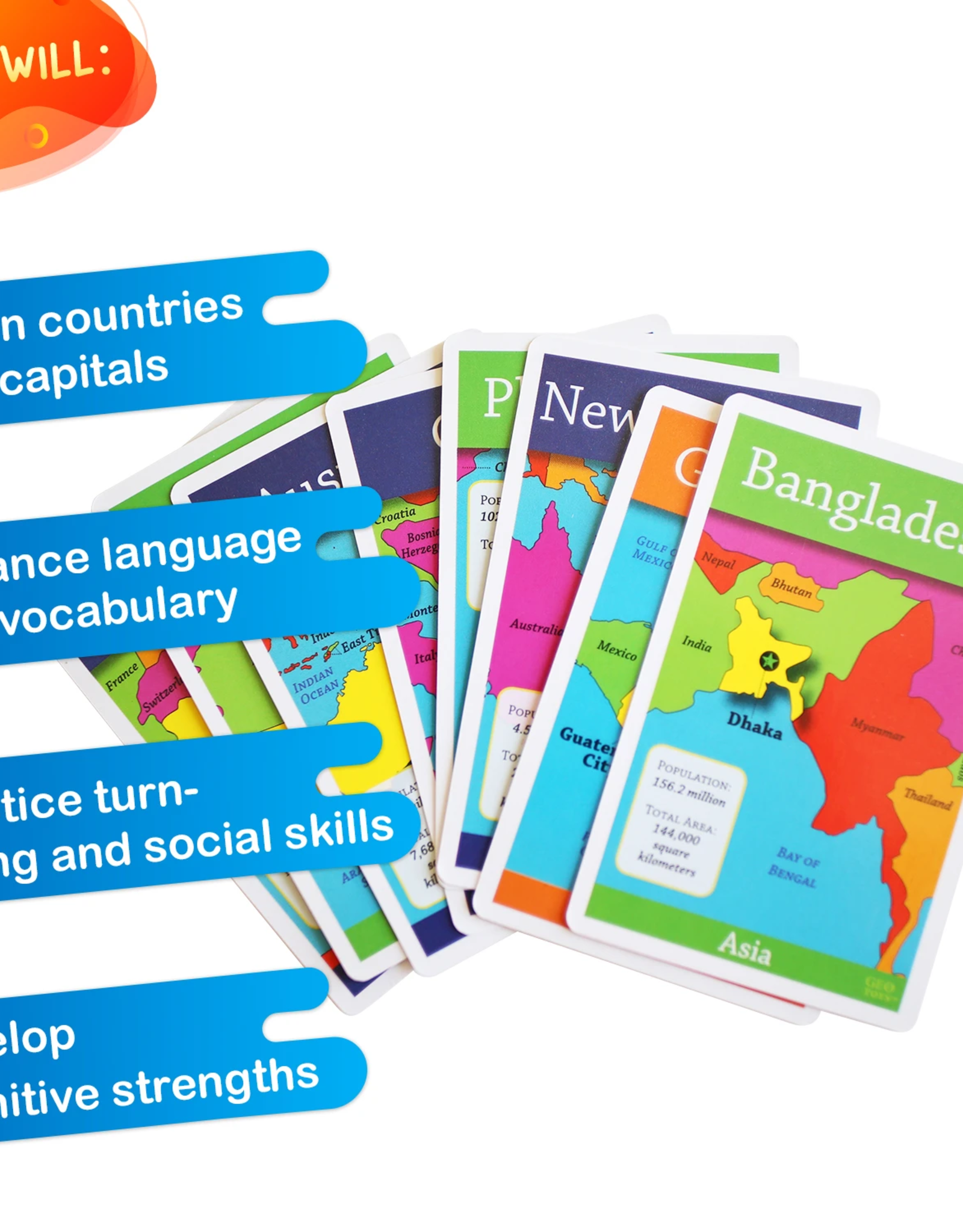 Geotoys Geo Bingo World