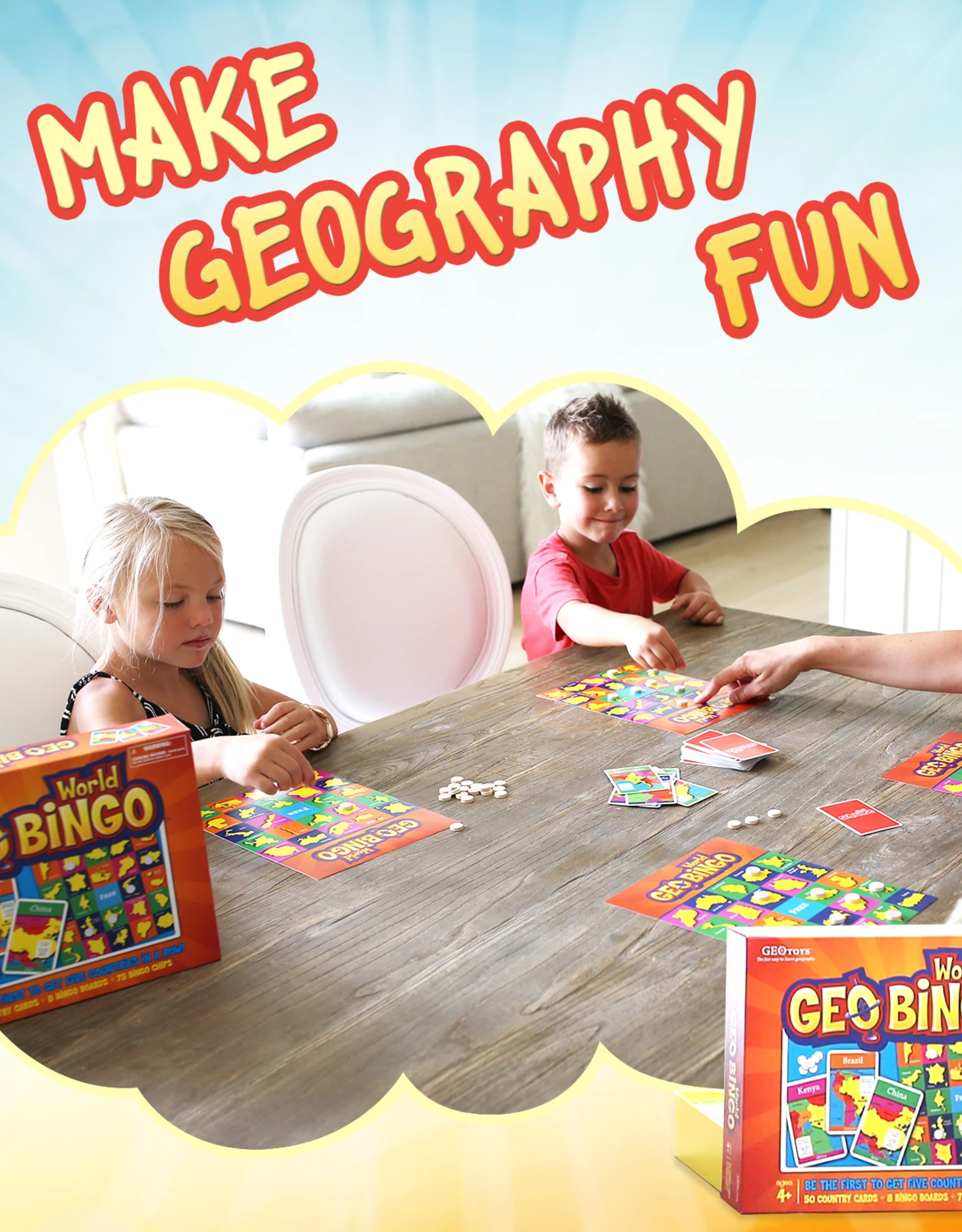 Geotoys Geo Bingo World