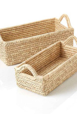 Serrv Long Kaisa Grass Basket - Medium