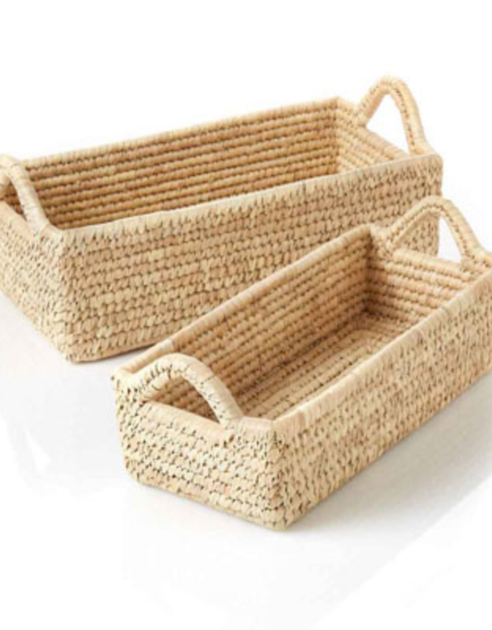 Serrv Long Kaisa Grass Basket - Large