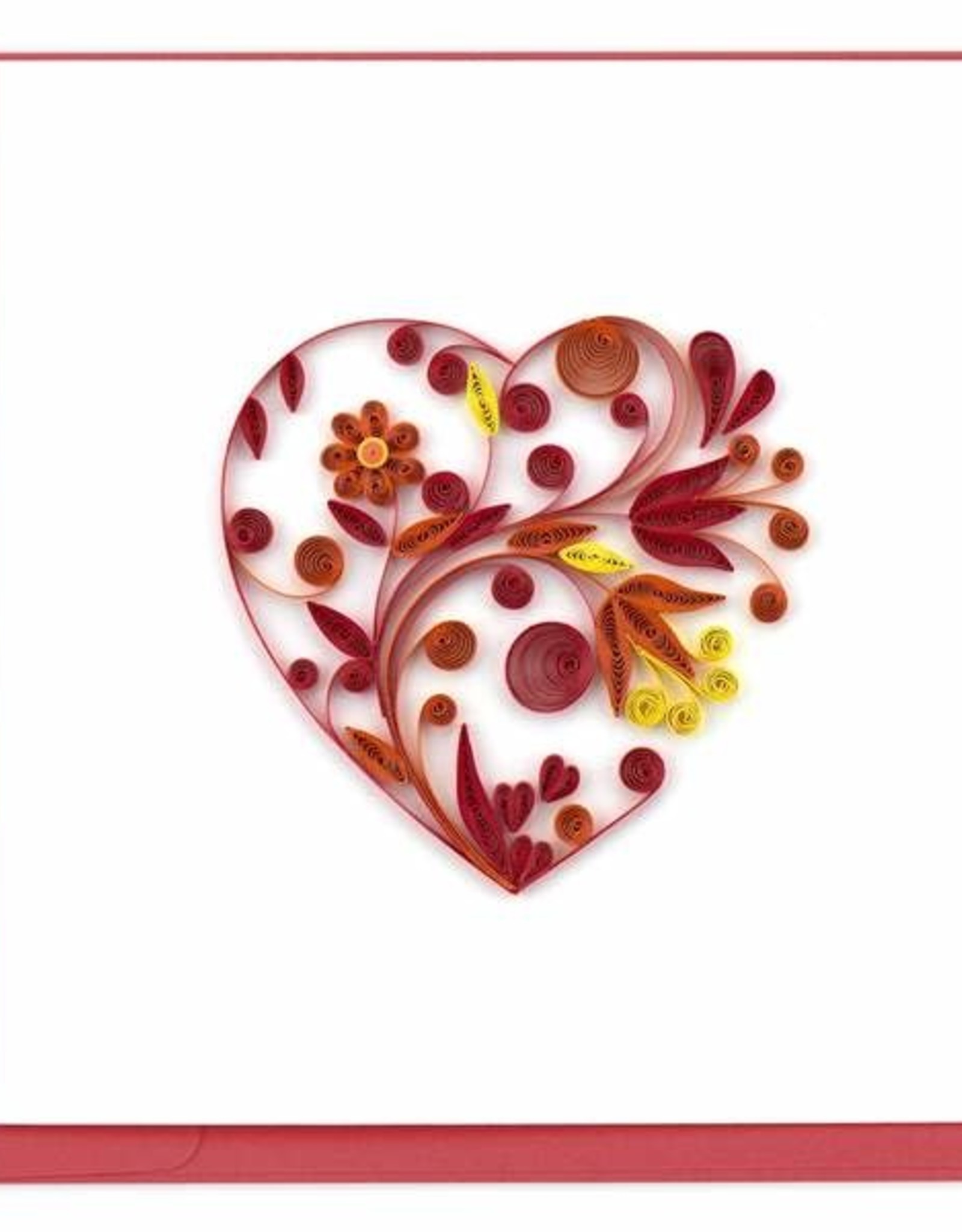 Quilling Card Quilled Heart Greeting Card