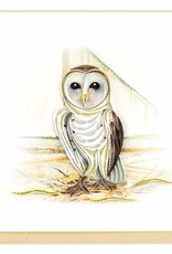 Quilling Card Quilled Barn Owl Greeting Card