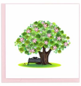 Quilling Card Quilled Spring Tree Greeting Card