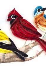 Quilling Card Quilled Songbirds Greeting Card