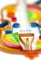 Quilling Card Quilled Cello Greeting Card