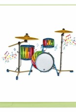 Quilling Card Quilled Drum Set Greeting Card