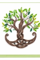 Quilling Card Quilled Tree of Life Greeting Card
