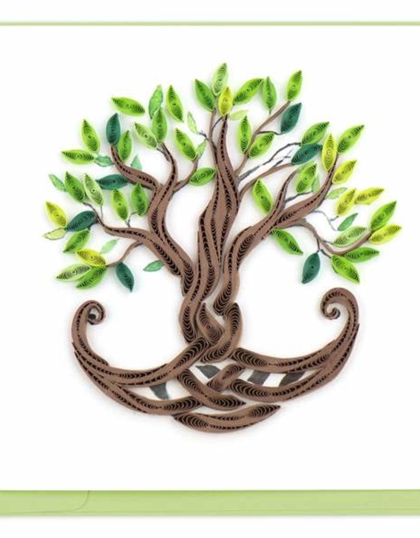 Quilling Card Quilled Tree of Life Greeting Card