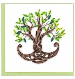 Quilling Card Quilled Tree of Life Greeting Card