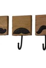 Mira Fair Trade Mustache Hook