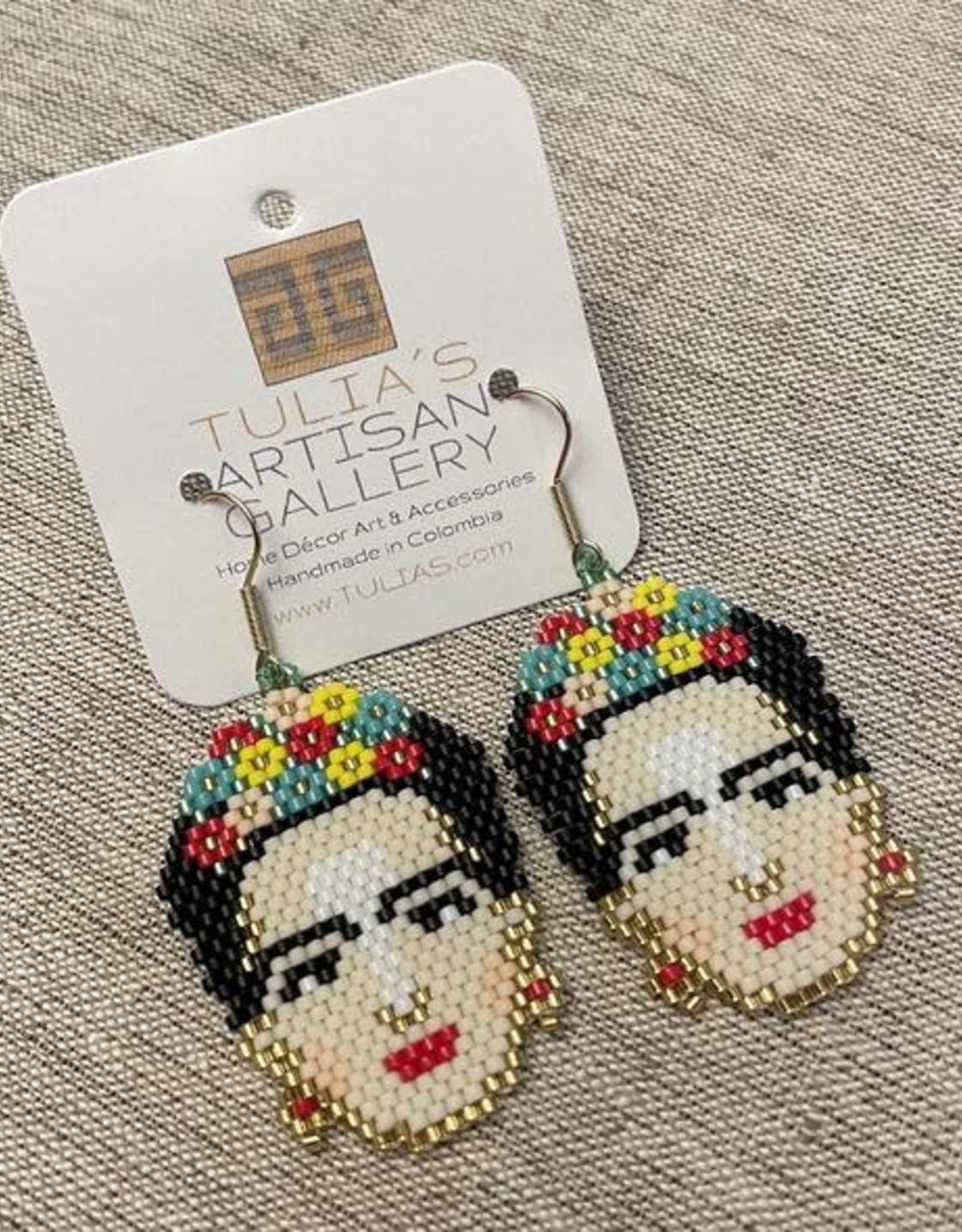Tulia Artisans Frida Kahlo Earrings