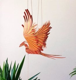 Tulia Artisans Phoenix Flying Bird Mobile