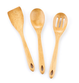 Serrv Bamboo Slotted Spoon