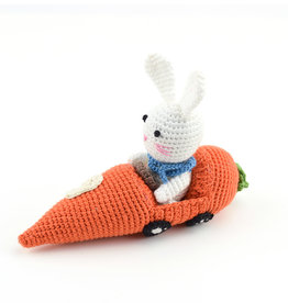 Serrv Crocheted Racer Bunny